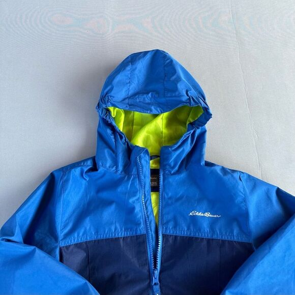 🎉5 for $40 🎉Eddie Bauer Jacket Coat Boys Size 5-6 Blue - Picture 3 of 7